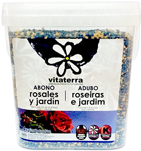 Vitaterra Abono Rosales 4 kg, 21130