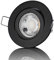 lambado® Premium LED Spot Dimmbar Schwarz - Hell & Sparsam inkl. 230V 5W GU10 Strahler warmweiß - Moderne Beleuchtung durch zeitlose Einbaustrahler/Deckenstrahler