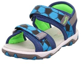 Superfit Jungen Mike 3.0 Sandale, Blau Türkis 8010, 30 EU