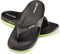 Aqua Speed ALCANO Sandali da Bagno | Uomini | Donne | Separatori per Dita dei Piedi Antiscivolo | Sandali da Doccia | ALCANO - Nero | Taglia: 40