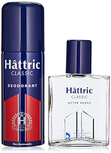 Hattric Classic Set 350ml (200ml Aftershave + 150ml Deospray)