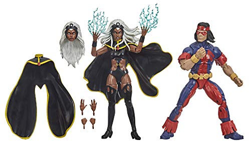 Hasbro Marvel X-Men Series 15 cm große Storm und Marvel‘s Thunderbird Action-Figuren, ab 4 Jahren