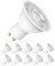 Yiahin Bombilla LED GU10, 5W equivalente a 50W, blanco neutro 4000K, 450 lúmenes, larga duración, bajo consumo, apta para empotrados y carriles,no regulable, pack 10