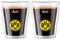 BVB-Kaffee-Gläser doppelwandig (2er-Set) (Melitta) one size