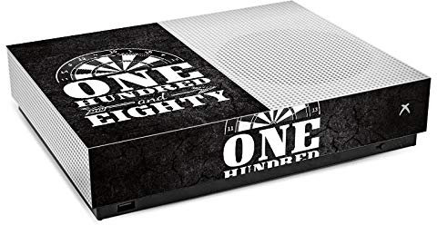 DeinDesign Skin kompatibel mit Microsoft Xbox All Digital One S Folie Sticker Dart Sport