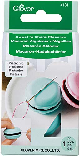 Clover 4131 Sweet' n Sharp Macaron Pistachio Nadelspitzer, Metall, Pistazie, c1