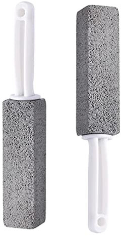GWAWG 2 Pack Toilet Pumice Cleaner With Handle Home Cleaning Toilet Cleaner Sink Sit Clean Toilet Brush