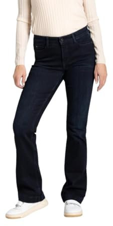 Mac - Damen 5-Pocket Jeans, Dream Boot Authentic (5429-90-0358L), Größe:W42, Länge:L32, Farbe:Blue Black net wash (D884)
