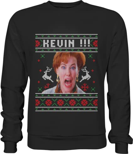 Kevin Allein zu Haus Ugly Christmas Sweater Weihnachtspullover