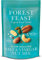 Forest Feast Slow Roasted Salt & Vinegar Nut Mix 1kg | Sea Salt & Cider Vinegar Roasted Nut Mix with Cashews, Almonds, Peanuts, Pecans & Pumpkin Seeds | Vegan Snack