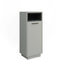 Vicco Midischrank Beatrice, Badmöbel, Grau/Grau, 38 x 93 cm