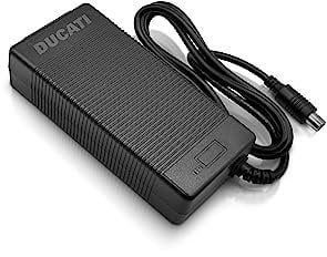Ducati E-Scooter Charger 42v, Caricatore Monopattino Elettrico, Alimentatore 42 V, Caricabatterie, Batteria Litio, Pro-I Plus, Pro-I Evo, Pro-I Evo Safe Ride, Pro-I Evo Max