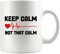 Panvola Taza de café de cerámica con texto en inglés Keep Calm Not That Calm Nurse Gifts Doctor EMT - Taza de café de cerámica de 325 ml