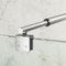 Stabilisator Haltestange Verstellbar 73-123cm Stabilisierungsstange für Duschen Duschabtrennung Glaswand Dusche Glas Haltestange für Glasdicke 8-10 mm, Chrom (2 stück)