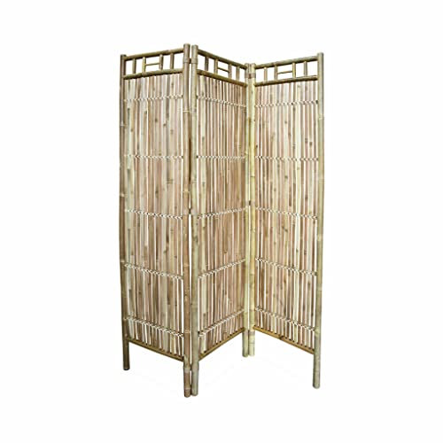 sweeek - Biombo de bambú, Fiyi, An 120 x Pr 3 x Al 160cm