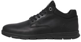 JACK & JONES Jfwglendale Leather Boot, Botines con Cordones Hombre, Antracita, 42 EU