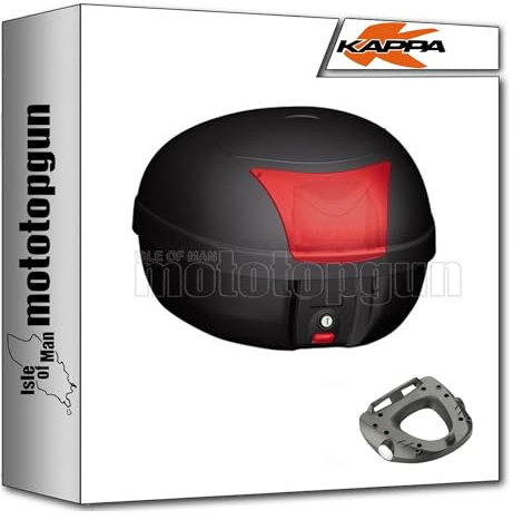 kappa k28bas + kr4114 + km5m koffer k28bas + trager kompatibel mit kawasaki vulcan s 650 2015 2016 2017 2018 2019 2020 2021 2022 2023 mototopgun