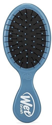WetBrush Mini Detangler Haarbürste mit ultraweichen Intelliflex-Borsten, um Knoten sanft und mühelos zu lösen, Die entwirrende Wet Brush ist schonend zu den Haaren, elementarem Blau