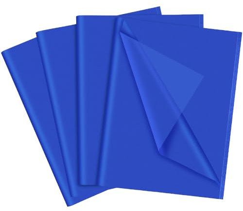 60 Blatt Seidenpapier, 35 x 50 cm Geschenkverpackung Seidenpapier für Weihnachten Geschenkverpackung Kunst Handwerk DIY Geburtstag Hochzeit Geschenkpapier (I)