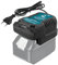 Le Chargeur DC18RC 2A Compatible avec Makita 18V BL1815 BL1830 BL1840 BL1850 BL1860 BL1890 la Batterie de Remplacement li-ION