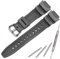 MCXGL Ersatz-Uhrenarmband aus Harz, kompatibel mit Casio AE1200WH F108WH AE-1300WH W218H SGW-300H W-800H, wasserdichtes Gummiarmband, 18 mm, Schwarz