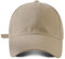 COTIDI Herren-Mütze, 100 % Baumwolle, Baseballkappe, verstellbar, beige, One size