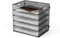 JOPOO 5 Tier Letter Filing Tray, A4 Paper Storage Organiser, Mesh Desk Magazine File Racks for Home Office Supplies, Black