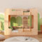 smartwood Etagenbett 90x190 Mimi BP - Leiter Rechts - Kinderbett mit Lattenrost und Rausfallschutz - Hochbett für Jungen und Mädchen - Montessori Bett - Lackiert 190x90 cm