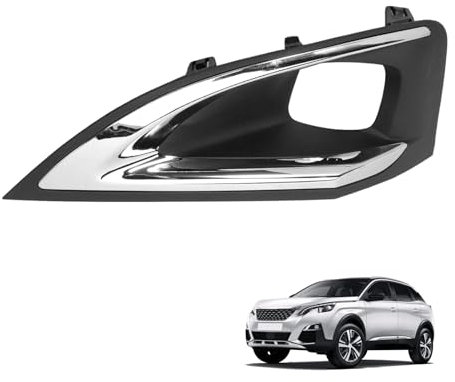 GNXFixt Gauche couvercle de phare antibrouillard for 3008 P84 2016-2019 Avant Gauche Garniture Cadre 9817136677 1806095X