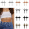 10 Paar Sterne Hosen Verkleinern Clip Jeans Knöpfen Stifte Verstellbare Hosenbund Enger Machen Ohne Nähen Abnehmbare Hose Taillenspanner Taillenschnalle Stardesign Taillenknöpfe für Jeans Hosen Röcke