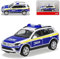 Volkwagen Tuoareg II Weiss Blau THW OV Bochum 2. Generation Modell 2010-2018 Version Ab Facelift 2014 H0 1/87 Herpa Modell Auto mit individiuellem Wunschkenn..