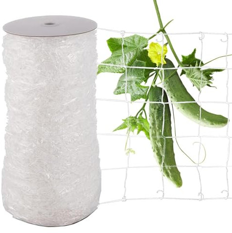Gartenspaliernetz, Pflanzenspaliernetz, Elastische Spaliernetzrolle Für Gartenpflanzen | Mesh-Zelt-Pflanzenstütznetz, Multifunktionales, Dehnbares Kletterpflanzen-Spalier Für Wachstumszelte