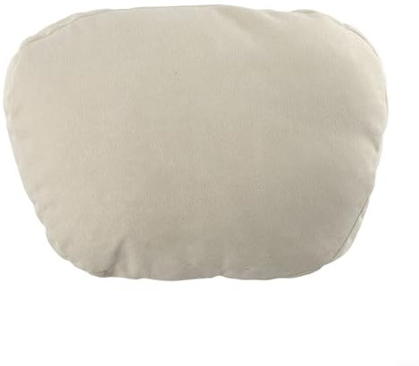 Premium Wildleder Stoff Auto Kopfstütze Kissen für Mercedes S Klasse bietet Nackenstütze (Beige)