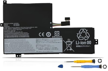 K KYUER 47Wh L20M3PG2 L20M3PG0 Laptop Batteria per Lenovo 100w 300w 500w Gen 3,100e 300e 500e Chromebook 3rd Gen 3,IdeaPad Flex 3 Chrome 15IJL7 15IJL6 Series Type 82HY 82J0 82J1 82J2 L20L3PG0 L20D3PG2