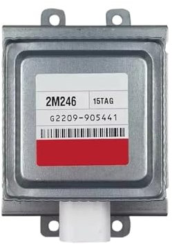 Microwave Oven Air-cooled Magnetron, Compatible For LG 2M246-15TAG, Long Bottom Plate Microwave Heating And Drying Equipment Accessories Vacuum Tube