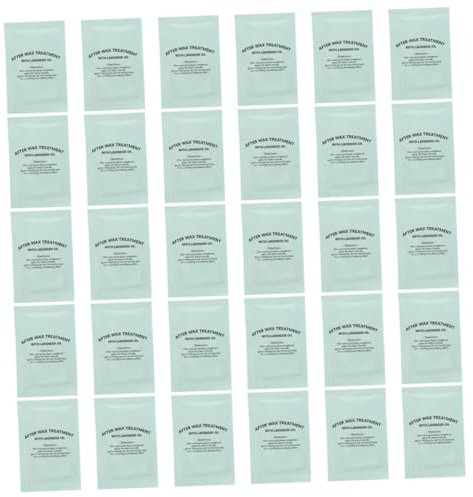 DECORNIJIA 30pièces Lot De Lingettes Après Épilation Douces Et Non Irritantes Pour Élimination Des Résidus De Cire Et Taches Huile Nettoyage Polyvalent Pour Peau Usage Maison Et Salon