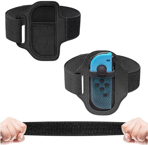2 Stück Beingurt für Switch Leg Band,Kompatibel mit Ring fit Adventure Nintendo Switch,Atmungsaktiver Strap Verstellbare Elastische Kompatibel für Nintendo Switchs Sports,Elastische für Controller