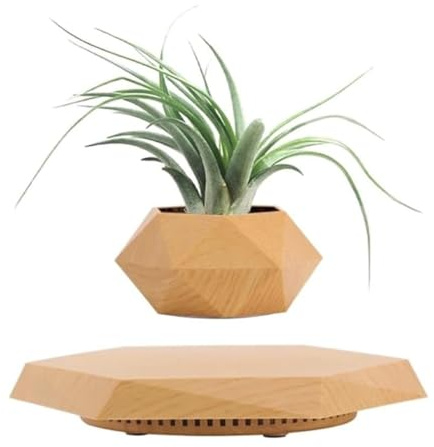 Pot de fleurs en lévitation magnétique, rotatif à 360 °, pour la décoration de la maison et du bureau, design unique de bonsaï pour le salon et le bureau