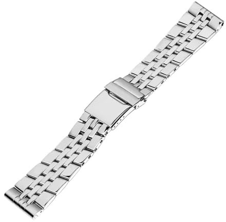 HCBBCEW Massives Edelstahlarmband, kompatibel mit Breitling-Armband, 18 mm, 20, 22, 24, AVENGER NAVITIMER SUPEROCEAN-Gürtel(24mm)