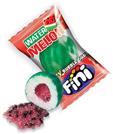 Fini Gomme da Masticare - Bubble gum - Water Melon - Anguria - 100 PZ