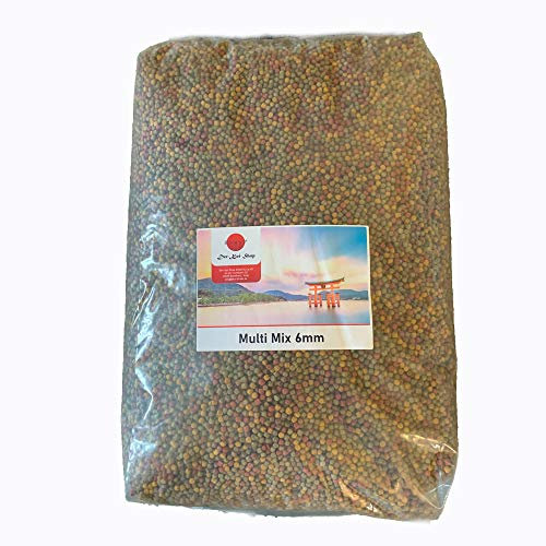 Koifutter (rot,gelb,grün Multimix) Allround Futter 6 mm 15 kg