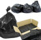 We Can Source It Ltd – Black Compactor Sack Bin Liners 20 x 34 x 47inch Bin Bags - 67mu Heavy Duty Compactor Sacks, Box of 100 Refuse Sacks for Industrial Waste