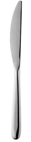 Guy Degrenne Cassiopée Couteau de table inox 18/0 2mm finition miroir - Lot de 6
