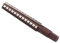 Alesatore conico Morse 2PCS grezzo + fine Alesatore conico a mano con gambo diritto in acciaio ad alto tenore di carbonio(MT2#)