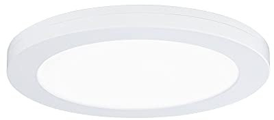 Paulmann 95391 LED Panel Einbaupanel 2in1 Cover-it mit Bewegungssensor 225mm rund 1x16,5 W Tageslichtweiß Weiß matt Einbauleuchte Kunststoff 4000 K