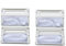 ZRF Lot de 2 filtres pour machine à laver LG 5231FA2239N-2S.W.96.6