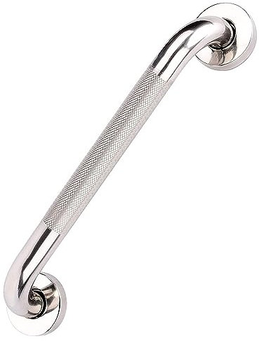 supregear Haltegriff Bad, 304 Edelstahl Badezimmer Haltegriff, Rutschfester Badezimmergriff Sicherheitsgriff Innen-/Außenhilfsgriff zum Küche Schlafzimmer Badewanne, Dusche und Schritte, 60 cm