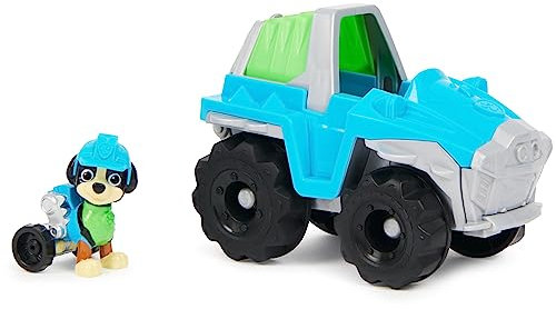 Ryder's Rescue ATV Écouteurs intra-auriculaires Paw Patrol avec figurine de collection pour enfants à partir de 3 ans