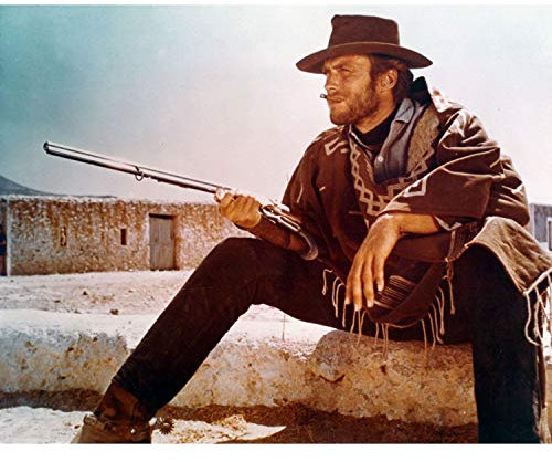 Poster Clint Eastwood Film Western Cowboy Altes Kino Original 2