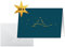 SIGEL DS069 Weihnachts-Karten Set mit Umschlag, A6 quer, 10 Stück Christmas tree, ideal zum Bedrucken, aus nachhaltigem Papier